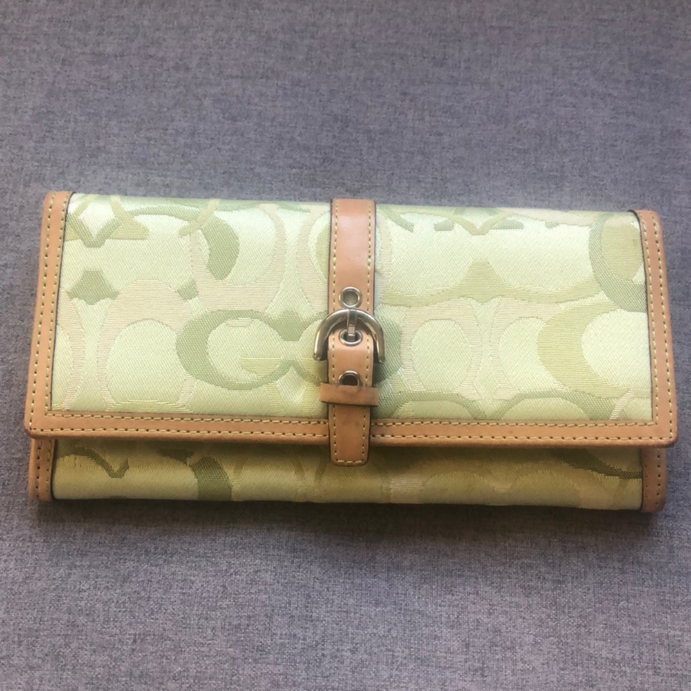Coach envelope wallet